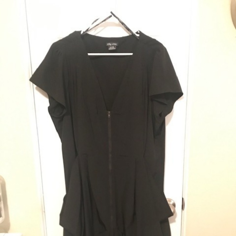 City Chic Plus Size Zipper Dress XL/22W